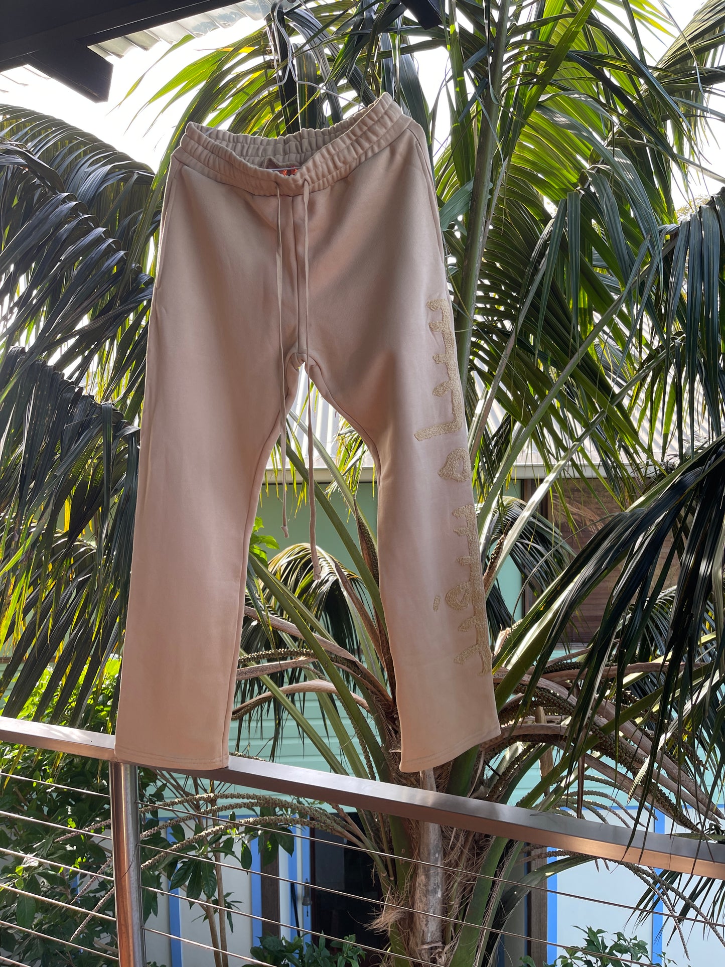 Khaki French Terry Trouser